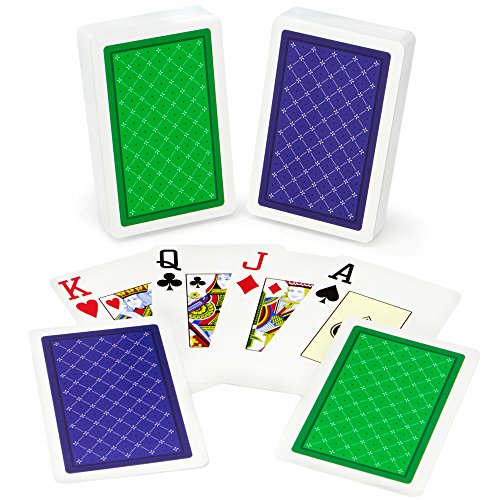 Product Cover Copag Class Standard 100% Plastic Playing Cards, Bridge Size, Jumbo Index