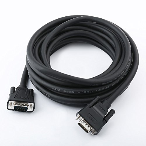 Product Cover DTECH Heavy Duty Long 25 Feet VGA Computer Monitor Cable Cord 1080p High Resolution (8m)