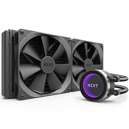 Product Cover NZXT Kraken X62 280mm - All-in-One RGB CPU Liquid Cooler - CAM-Powered - Infinity Mirror Design - Performance Engineered Pump - Reinforced Extended Tubing - AER P140mm Radiator Fan (2 Included)