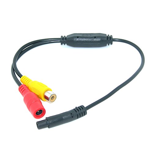 Product Cover Auto Wayfeng WF 4-Pin to RCA (A/V) Adapter, Wire RCA to 4-PIN Monitor/Camera Adapter, 4 Pin to RCA Adapter