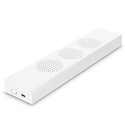 Product Cover MoKo Xbox One S Cooling Fan, Built-in 3 High Speed Fans, 2-Port USB Charing & Data Syncing, L / H Fan Speed Switch for Xbox One S Gaming Console, White