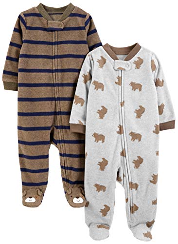 Product Cover Simple Joys by Carter's Baby Boys' 2-Pack Fleece Footed Sleep and Play