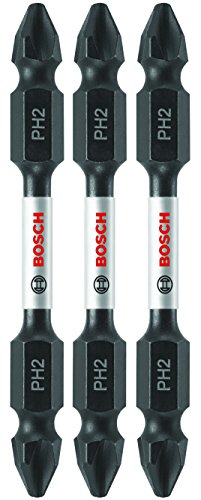 Product Cover Bosch ITDEPH22503 3 Pc. Impact Tough 2.5 In. Phillips #2 Double-Ended Bits