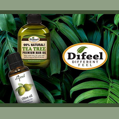 Product Cover Difeel Premium Natural Hair care oil, Peppermint