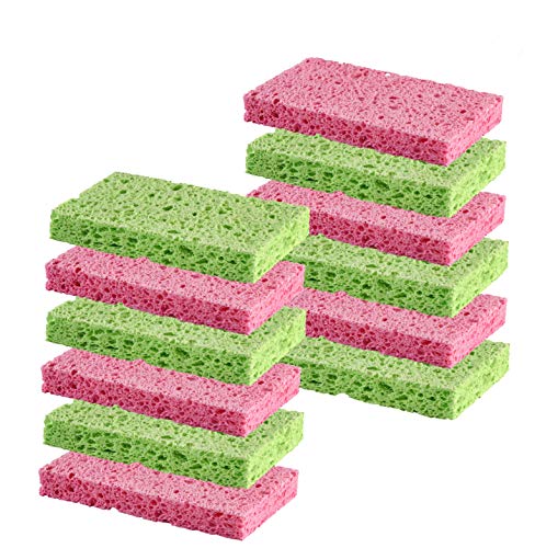 Product Cover Cleaning Scrub sponge by Scrub-it -Assorted Colors - Non-Scratch -12 pack