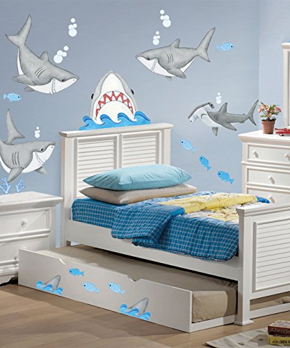 Product Cover Borders Unlimited Fish'n Sharks Super Jumbo Applique, Multicolor