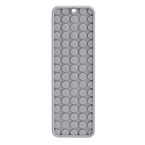 Product Cover madesmart Small Styling Heat Mat - Grey | VANITY COLLECTION | Heat-Resistant Silicone | Vanity & Countertop Protection | Wrap-around Fold for Travel | BPA-Free