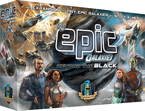 Product Cover Tiny Epic Galaxies: Beyond The Black Space Board Game Expansion - Expand Your Galaxy