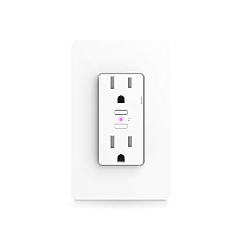 Product Cover iDevices Wall Outlet - Wi-Fi enabled smart outlet; Works with Alexa, Siri, the Google Assistant