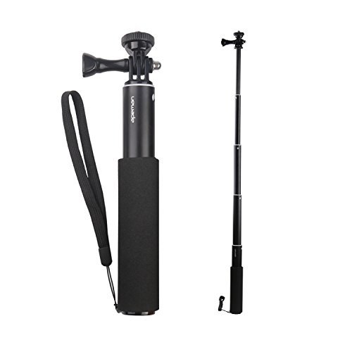 Product Cover Apeman Selfie Stick Self-portrait Extendable Aluminum Monopod Holder Perfectly Compatiable with action cameras