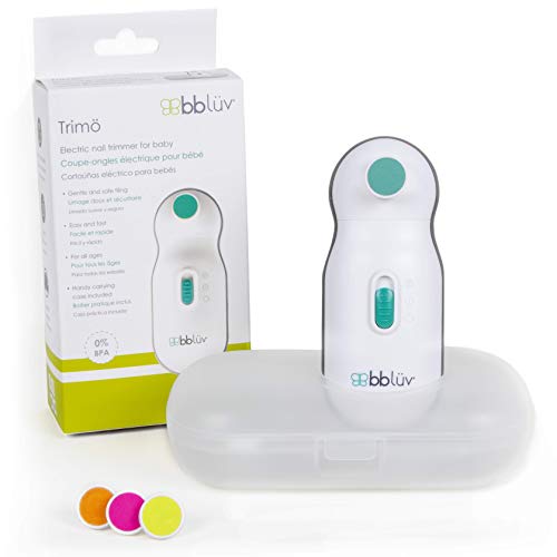 Product Cover bblüv - Trimö - Electric Nail Trimmer/File for Babies and Toddlers (0 to 12 months+)