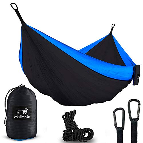 Product Cover MalloMe Double Portable Camping Hammock - 27 Colors - Heavy Duty Tree Straps Included in Most Colors