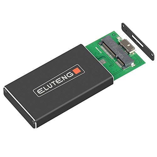 Product Cover ELUTENG ELUTENG USB mSATA Adapter 3050mm 5Gbps mSATA Enclosure USB 3.0 UASP m-SATA SSD to USB Converter Compatible for Samsung SSD mSATA Solid State Drive