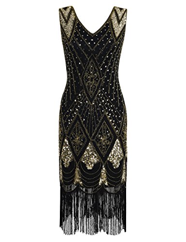 Product Cover PrettyGuide Women 1920s Gatsby Cocktail Sequin Art Deco Flapper Dress