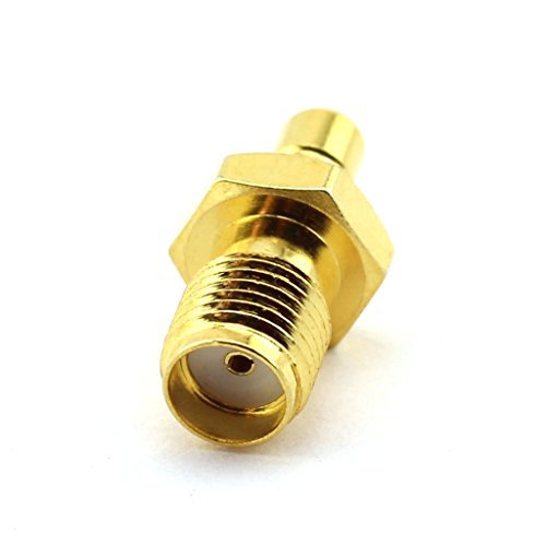 Product Cover DGZZI 2-Pack RF Coaxial Adapter SMA to SMB Coax Jack Connector SMA Female to SMB Male