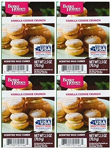 Product Cover Better Homes and Gardens Vanilla Cookie Crunch Wax Cubes - 4-Pack