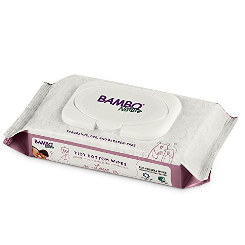 Product Cover Bambo Nature Tidy Bottoms Baby Wipes 50 Sheets