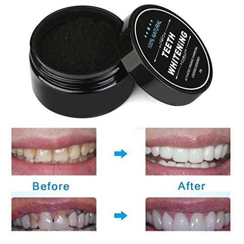 Product Cover Creazy Teeth Whitening Powder Natural Organic Activated Charcoal Bamboo Toothpaste (c)