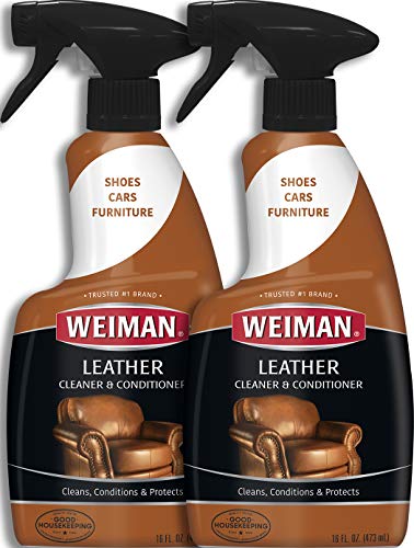 Product Cover Weiman Leather Cleaner and Conditioner Non-Toxic Use on Your Couch Chair Purse Wallet Shoes Boots Saddle Belt Jacket Car Seat
