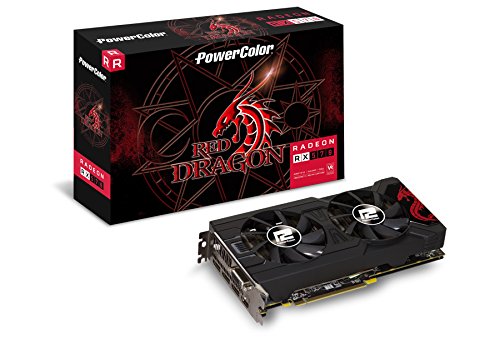 Product Cover PowerColor Red Dragon Radeon RX 570 AXRX 570 4GBD5-3DHD/OC