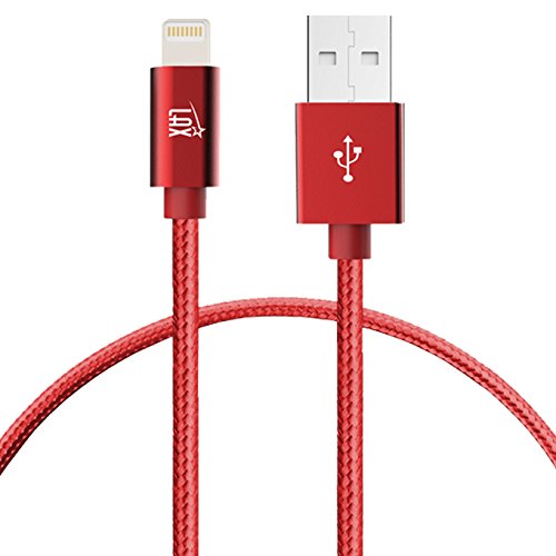 Product Cover LAX iPhone Charger Lightning Cable - MFi Certified Durable Braided Apple Lightning USB Cord for iPhone 11/11 Pro Max/XS Max/X/iPad, iPod & More
