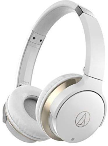 Product Cover Audio-Technica ATH-AR3BTBK SonicFuel Bluetooth Wireless On-Ear Headphones with Mic & Control, White
