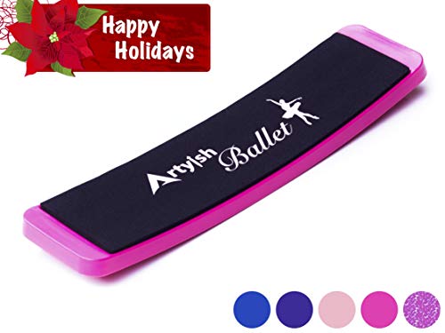 Product Cover Artyish Turning Board for Dance & Figure Skating. Ballet Board, Pirouettes Spin Board for Dancers, Improve Your Balance and Turns, Perfect Training Practicing Tool, Adorable Gift