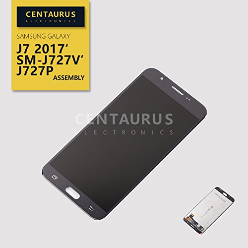 Product Cover Replacement for Samsung Galaxy J7 Sky Pro / Galaxy J7 2017 SM-J727A J727U J727T J727T1 J727R4 J727V J727 J727P SM-S727VL S737TL 5.5 Assembly LCD Display Touch Screen Digitizer Repair (Black)