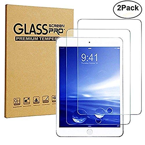 Product Cover iPad Mini 4 Screen Protector, [2-Pack] Sincase Clear Premium iPad Mini 4 Tempered Glass Screen Protector [Bubble Free] 2.5D Curved Shatterproof Glass Cover Screen Film for iPad Mini 4