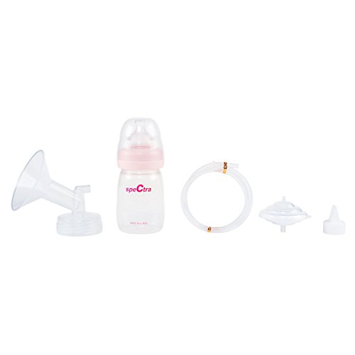 Product Cover Spectra Baby USA - Authentic Premium Accessory Kit - (Medium / 24mm) - (INCLUDES 1 of each accessory) Replacement Parts for 9 Plus, S2, S1, M1 Breast Pumps, BPA/DEHP Free