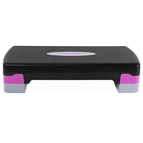 Product Cover Tone Fitness Aerobic Step, Pink | Exercise Step Platform