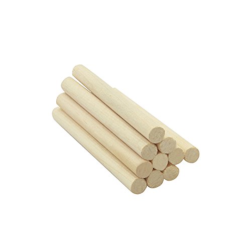 Product Cover ammoon 10pcs Acoustic Violin Column Columna Sound-post Sound Post Spruce 70mm for 4/4 & 3/4 Violin