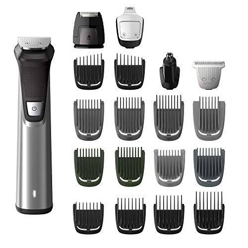 Product Cover Philips Norelco  MG7750/49 Multigroom Series 7000, Men's Grooming Kit with Trimmer for Beard, Head, Body, and Face - No Blade Oil Needed