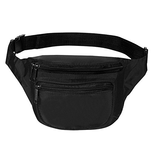 Product Cover Fanny Pack, BuyAgain Quick Release Buckle Travel Sport Waist Fanny Pack Bag