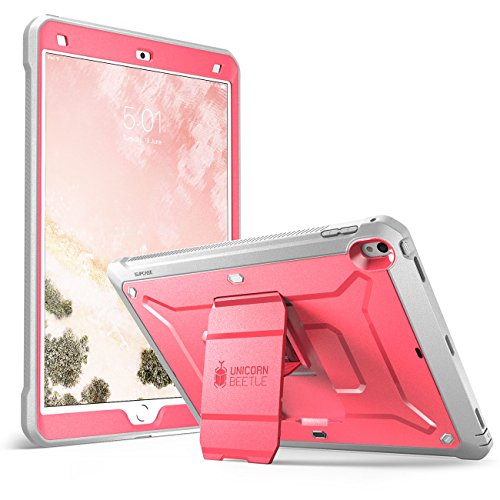 Product Cover New ipad pro 10.5 inch case, supcase [Heavy Duty] [Unicorn Beetle pro Series] Full-Body Rugged Protective case with Built-in Screen Protector Design for New Apple ipad pro 10.5 inch 2017 (Pink/Gray)