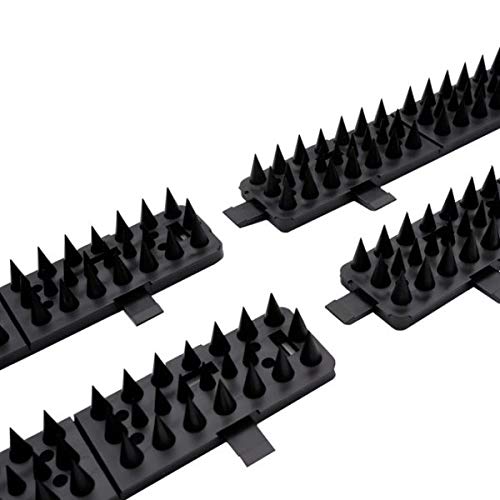 Product Cover Critter Pricker Raccoon Deterrent Proven Humane Dog Cat Garden Wall Defender and Pest Control 10 connectable Spikes on Strips