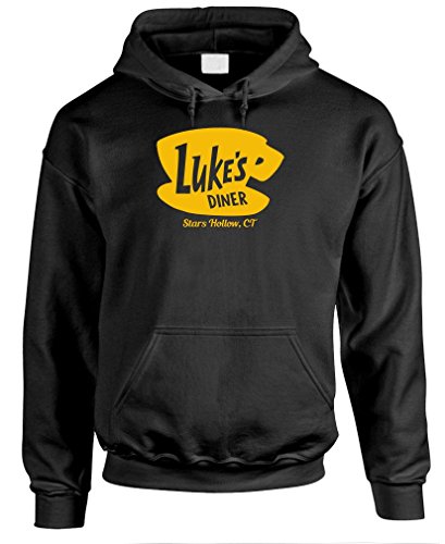 Product Cover The Goozler Lukes Diner - Hollow Gilmore Show Retro - Mens Pullover Hoodie