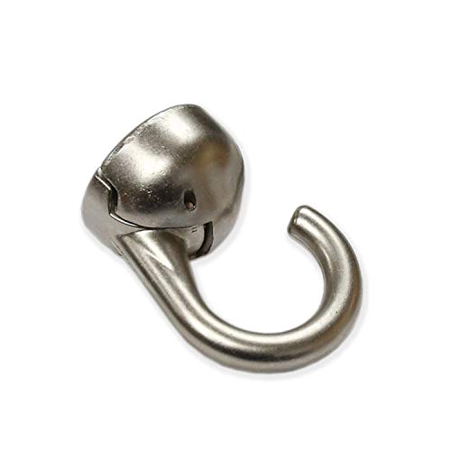 Product Cover Hangman Products Elephant Hook Ceiling Hanger - (Nickel) Pack of 2 Hangers