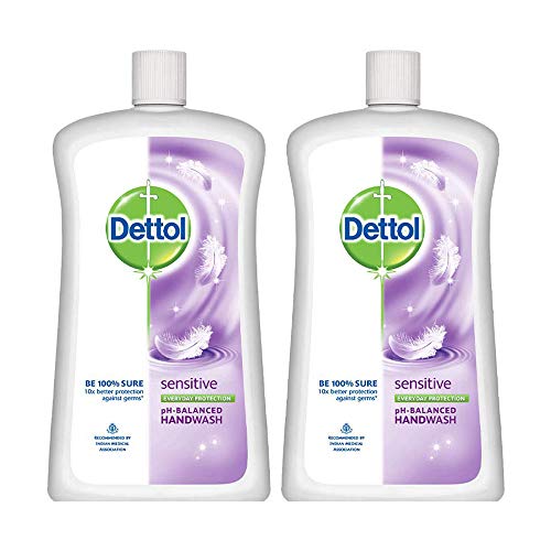 Product Cover Dettol Sensitive Liquid Soap Jar - 900 ml (Pack of 2)