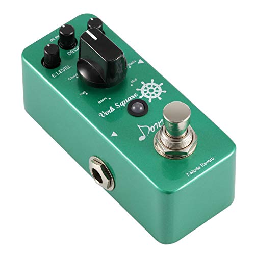 Product Cover Donner Digital Reverb Guitar Effect Pedal Verb Square 7 Modes
