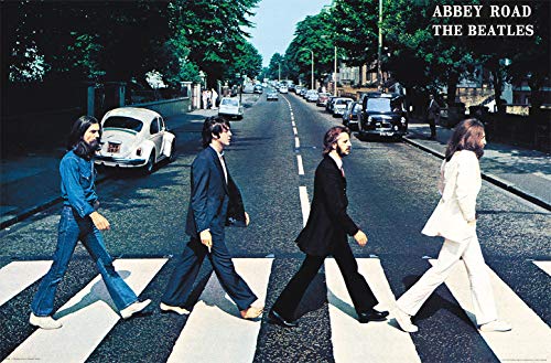 Product Cover Trends International The Beatles-Abbey Road Wall Poster, 22.375
