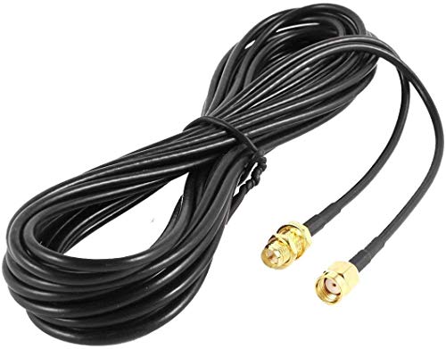 Product Cover eoocvt 33ft RP-SMA Male to Female WiFi Antenna Connector Extension Cable - 10meters Long