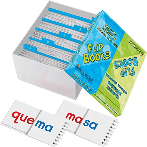 Product Cover Really Good Stuff Spanish Syllable Flip Books