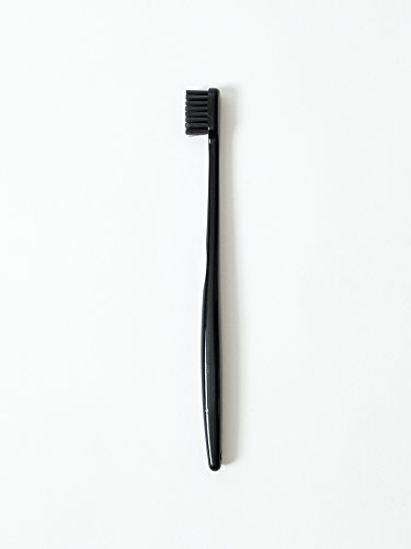 Product Cover Morihata Binchotan Activated Charcoal Toothbrush, Standard Bristles - Black