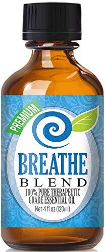Product Cover Breathe Essential Oil Blend - 100% Pure Therapeutic Grade Breathe Blend Oil - 120ml