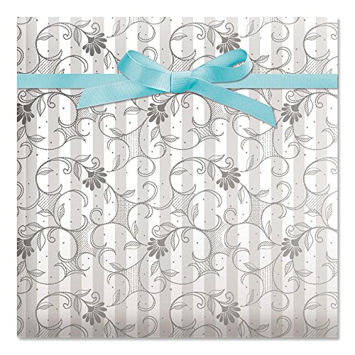 Product Cover Wedding Jumbo Rolled Gift Wrap - 67 sq. ft. Heavyweight, Tear-Resistant and peek-Proof wrap, Wedding Wrapping Paper, Anniversary Gift Wrap
