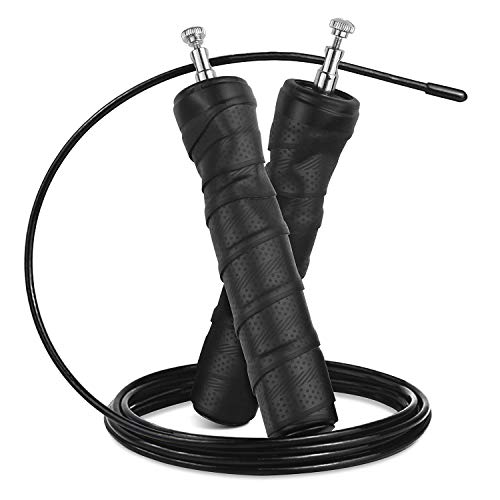 Product Cover TechRise Jump Rope, Professional Skipping Rope Jump Rope with Skin-Friendly Handle and Tangle-Free Adjustable Rope & Rapid Ball Bearings