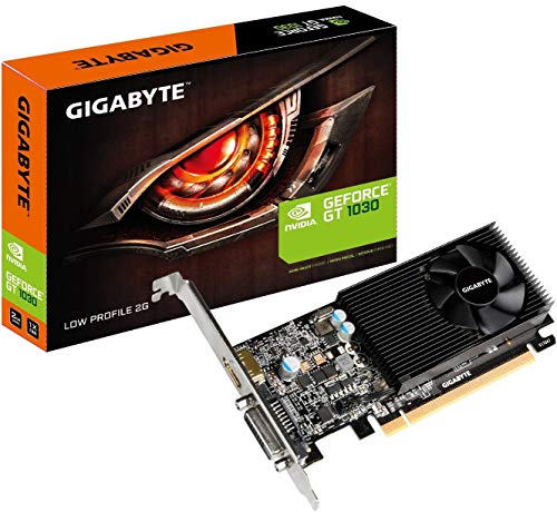 Product Cover GIGABYTE GeForce GT 1030 GV-N1030D5-2GL Low Profile 2G Computer Graphics Card