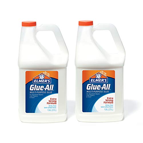 Product Cover Elmer's Glue-All Multi-Purpose Liquid Glue, Extra Strong, 1 Gallon, 2 Count - Great for Making Slime