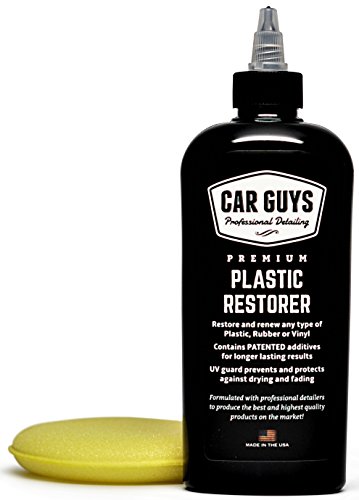 Product Cover CarGuys Plastic Restorer - The Ultimate Solution for Bringing Rubber, Vinyl and Plastic Back to Life! - 8 oz Kit
